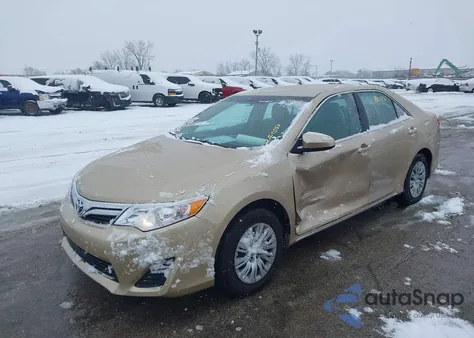 2012 Toyota Camry Le из США, поврежденный, VIN 4T1BF1FK4CU028740